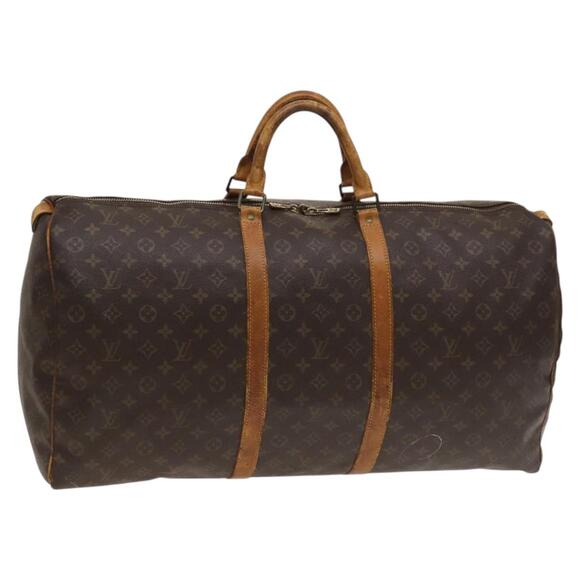 LOUIS VUITTON Monogram Keepall 60 Boston Bag M41422 - Picture 1 of 16